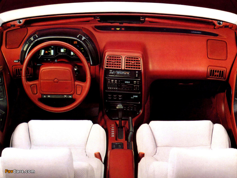 Chrysler LeBaron Premium Convertible 1987–92 pictures (800 x 600)