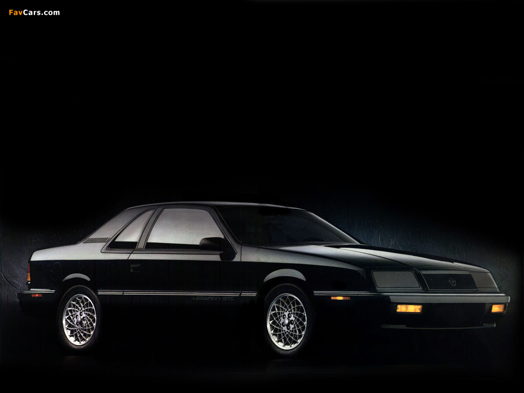 Chrysler LeBaron Coupe 1987–92 wallpapers (1024 x 768)