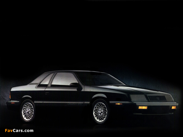 Chrysler LeBaron Coupe 1987–92 wallpapers (640 x 480)