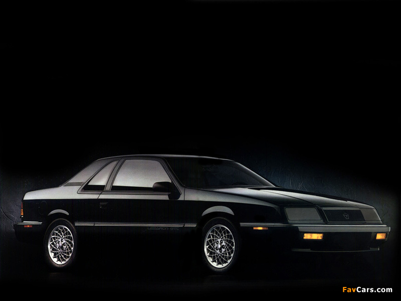 Chrysler LeBaron Coupe 1987–92 wallpapers (800 x 600)