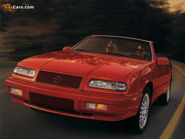Chrysler LeBaron GTC Convertible 1993–95 images (640 x 480)