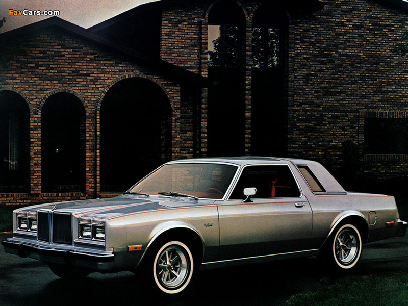 Images of Chrysler LeBaron Medallion Coupe 1981 (800 x 600)