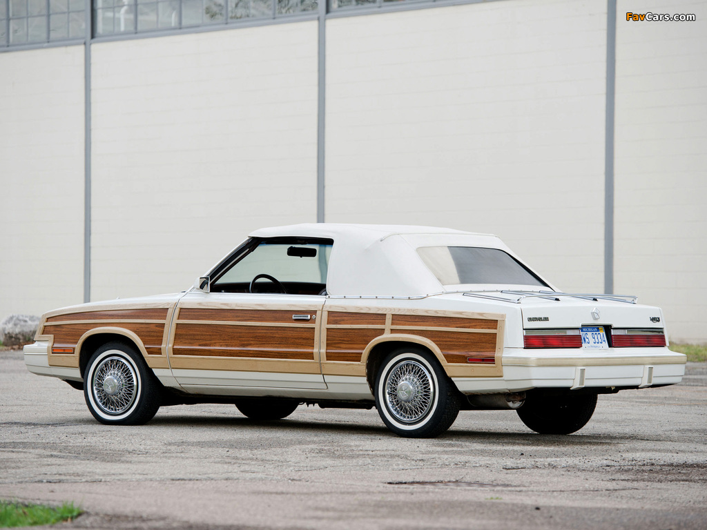 Images of Chrysler LeBaron Town & Country Convertible 1983–86 (1024 x 768)