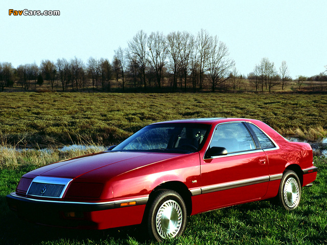 Images of Chrysler LeBaron Coupe 1987–92 (640 x 480)