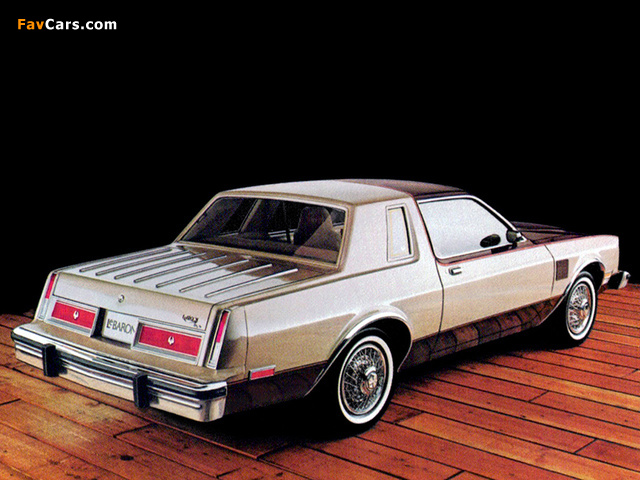 Photos of Chrysler LeBaron Salon LS Limited Coupe (FH-22) 1980 (640 x 480)