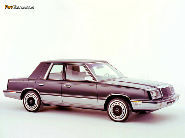 Photos of Chrysler LeBaron 1982–85 (640 x 480)