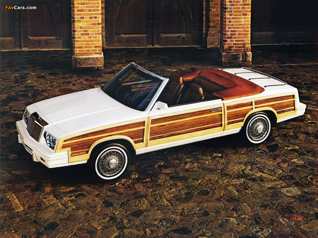 Photos of Chrysler LeBaron Town & Country Convertible 1983–86 (1024 x 768)