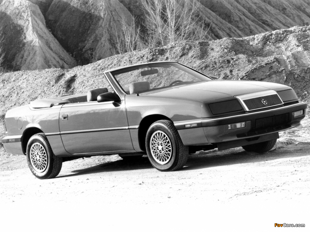 Photos of Chrysler LeBaron Convertible 1987–92 (1024 x 768)