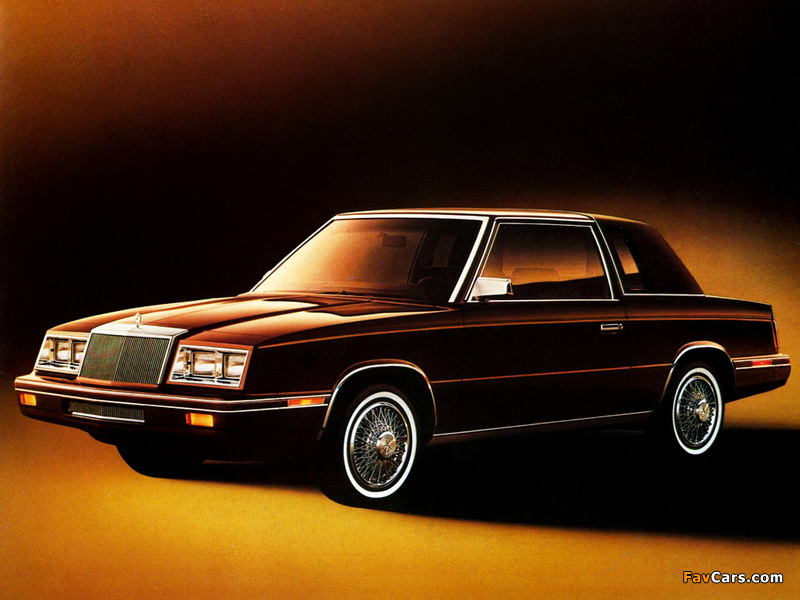 Pictures of Chrysler LeBaron Coupe 1982–85 (800 x 600)