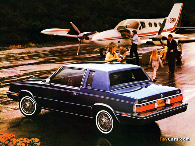 Pictures of Chrysler LeBaron Coupe 1982–85 (640 x 480)