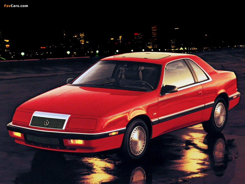 Pictures of Chrysler LeBaron Coupe 1987–92 (1024 x 768)