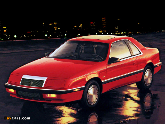 Pictures of Chrysler LeBaron Coupe 1987–92 (640 x 480)