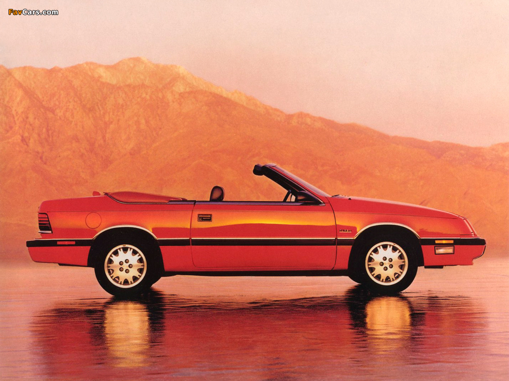 Chrysler LeBaron Convertible 1987–92 wallpapers (1024 x 768)