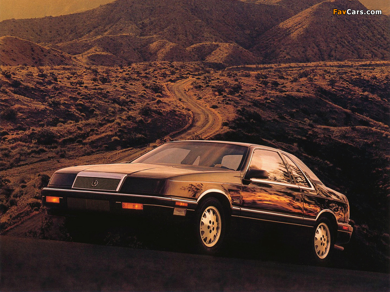 Chrysler LeBaron Coupe 1987–92 wallpapers (800 x 600)