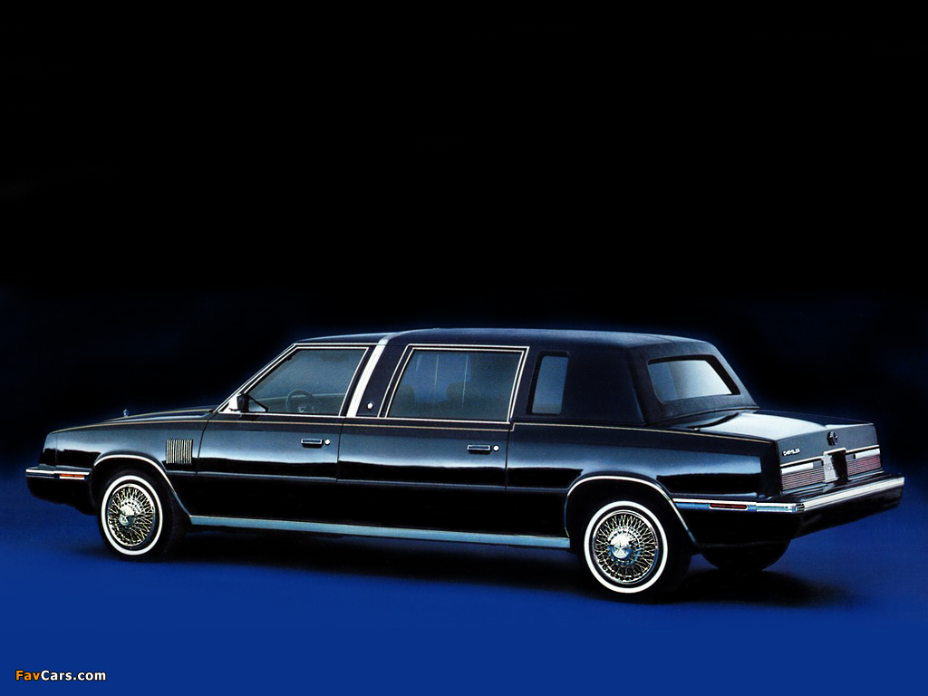 Pictures of Chrysler Limousine 1983–86 (1024 x 768)