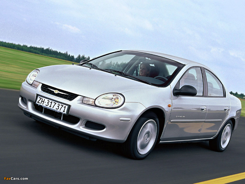 Chrysler Neon EU-spec 1999–2004 wallpapers (1024 x 768)