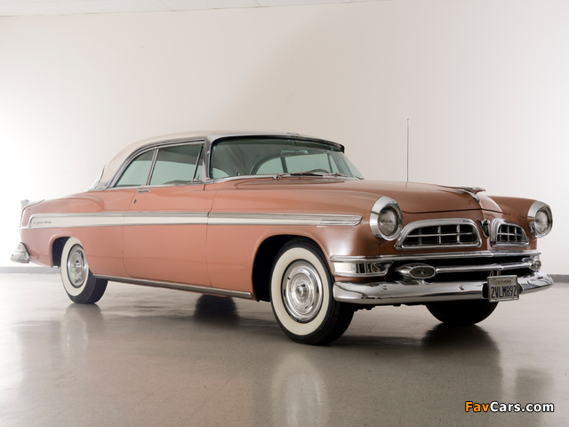 Chrysler New Yorker Newport Hardtop Coupe 1955–56 images (640 x 480)