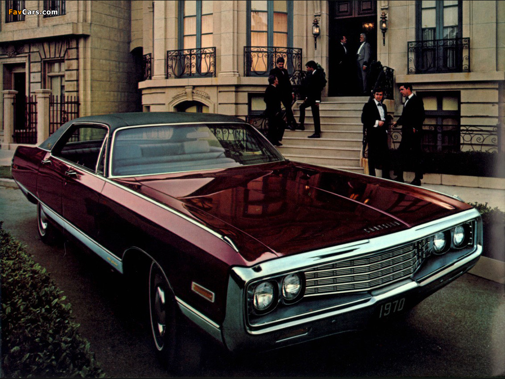 Chrysler New Yorker Hardtop Sedan (CH43) 1970 photos (1024 x 768)