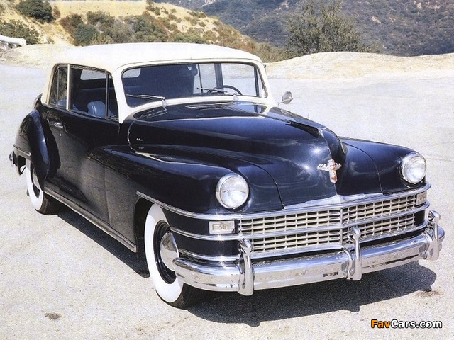 Chrysler New Yorker Coupe 1946 photos (640 x 480)