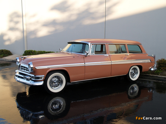 Chrysler New Yorker Station Wagon 1955 wallpapers (640 x 480)