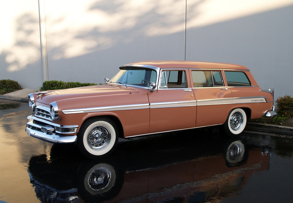 Chrysler New Yorker Station Wagon 1955 wallpapers