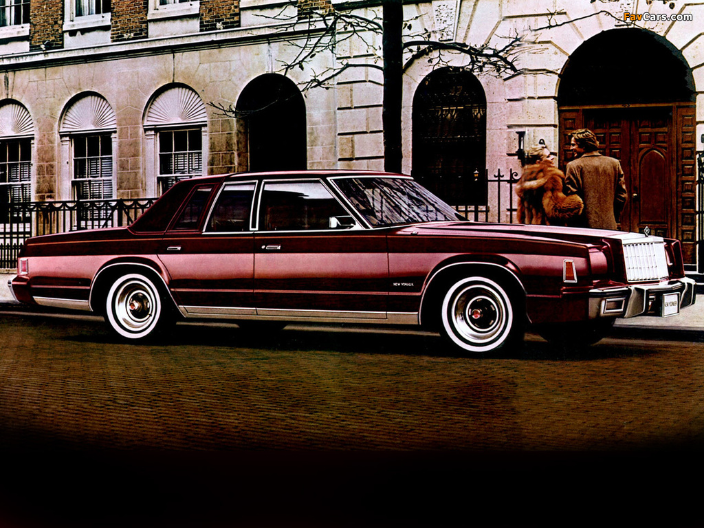 Images of Chrysler New Yorker 1980 (1024 x 768)
