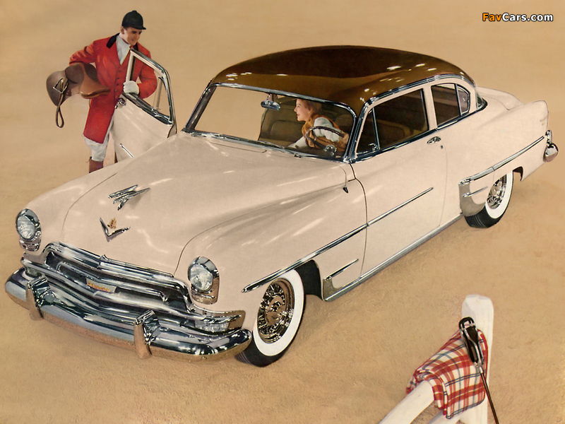 Photos of Chrysler New Yorker DeLuxe Club Coupe 1954 (800 x 600)