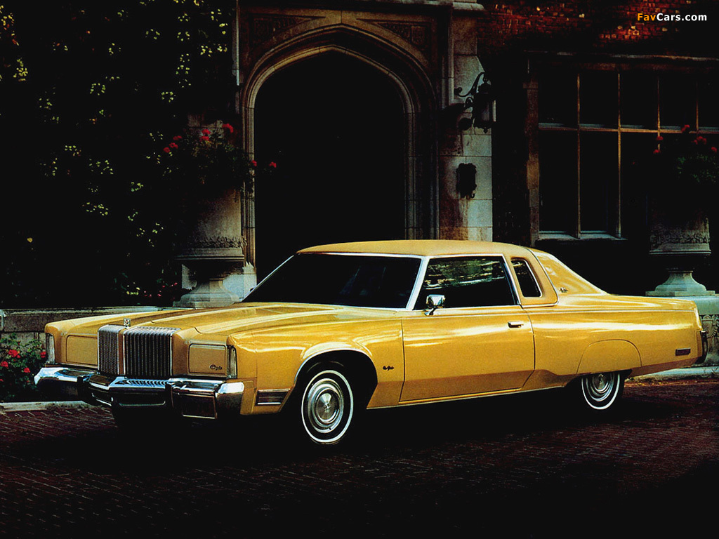 Photos of Chrysler New Yorker Brougham Hardtop Coupe 1976 (1024 x 768)