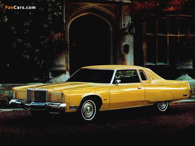 Photos of Chrysler New Yorker Brougham Hardtop Coupe 1976 (640 x 480)