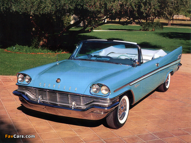 Pictures of Chrysler New Yorker Convertible 1957 (640 x 480)