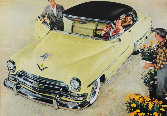 Chrysler New Yorker DeLuxe Newport Hardtop Coupe 1954 wallpapers