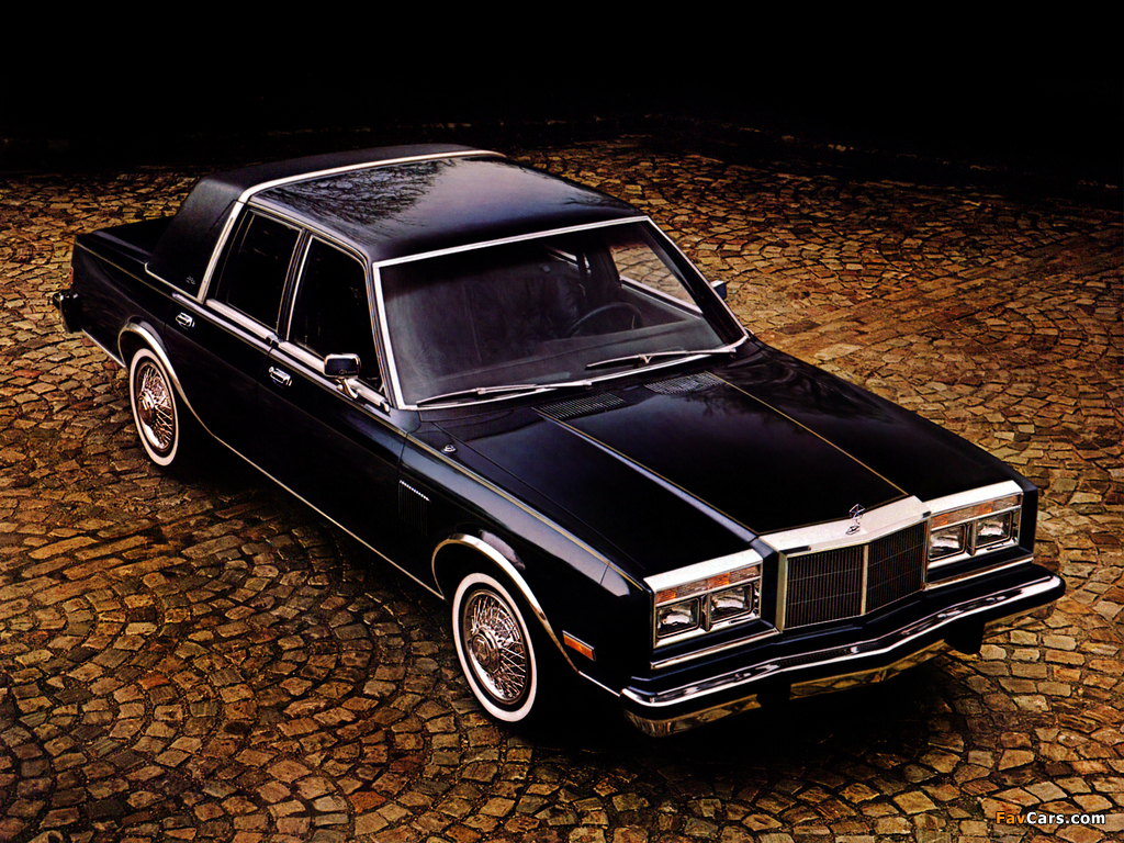 Chrysler New Yorker Fifth Avenue Edition 1982 wallpapers (1024 x 768)