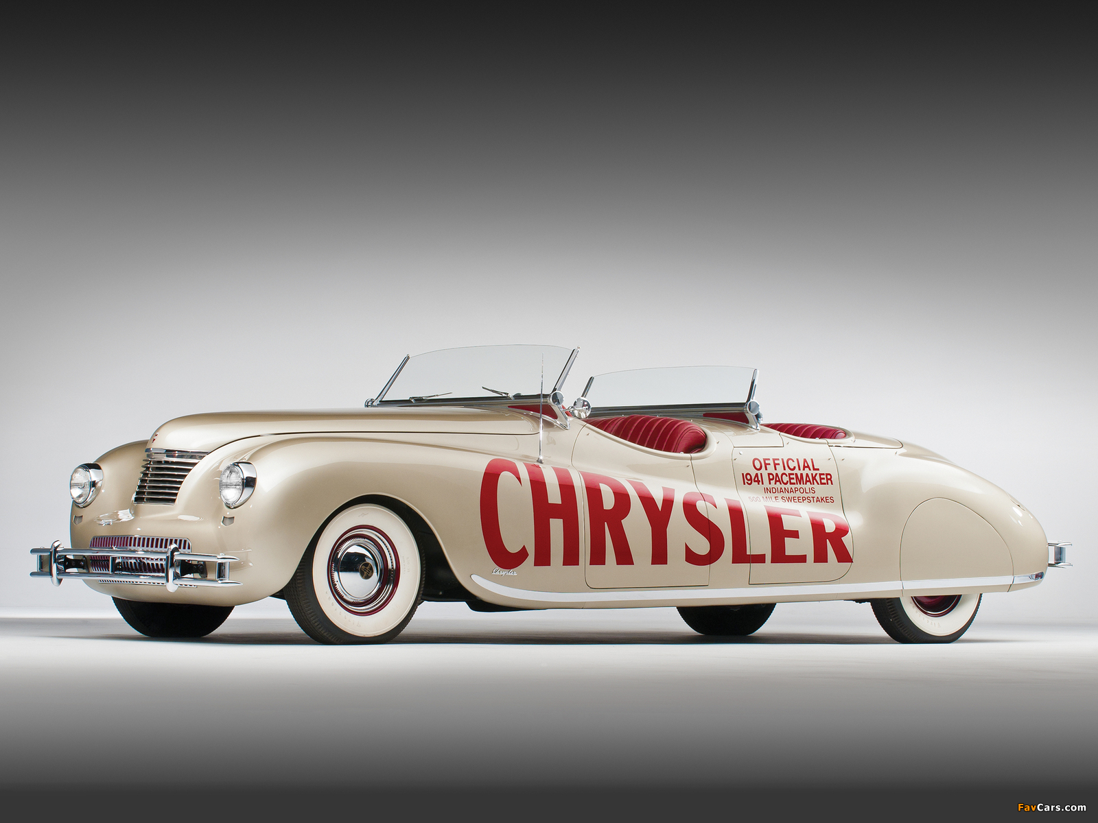 Chrysler Newport Dual Cowl Phaeton LeBaron Pace Car 1941 pictures (1600 x 1200)