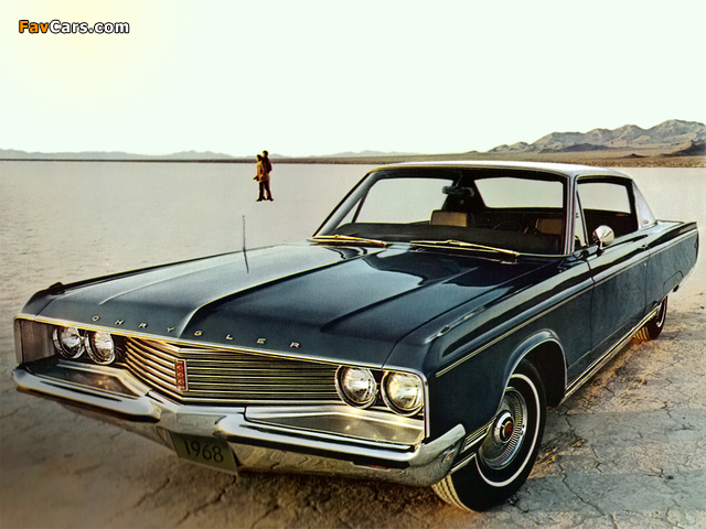Chrysler Newport Custom Hardtop Coupe 1968 pictures (640 x 480)