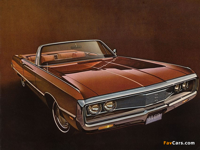 Chrysler Newport Convertible 1969 photos (640 x 480)