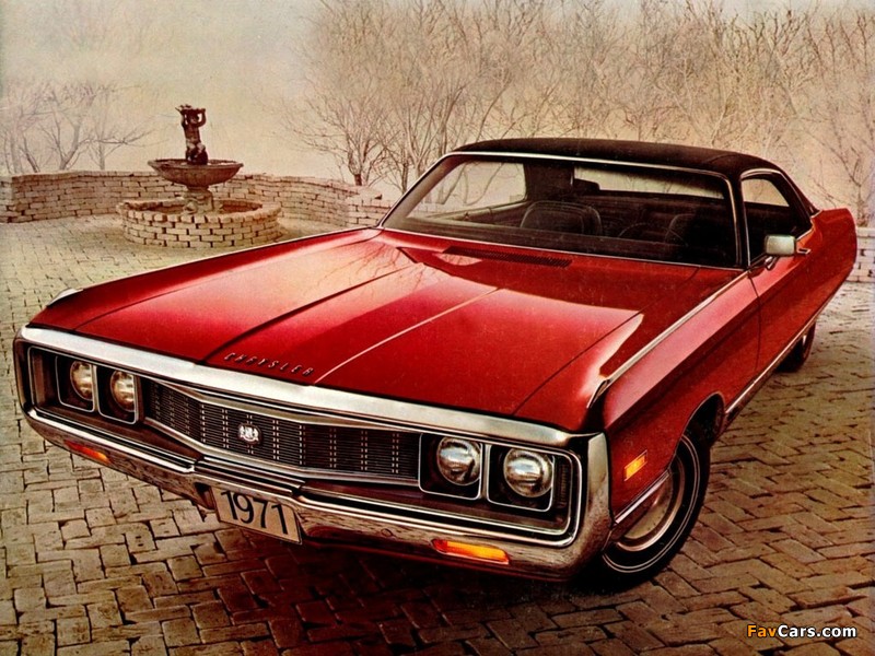 Chrysler Newport Custom 4-door Hardtop 1971 images (800 x 600)