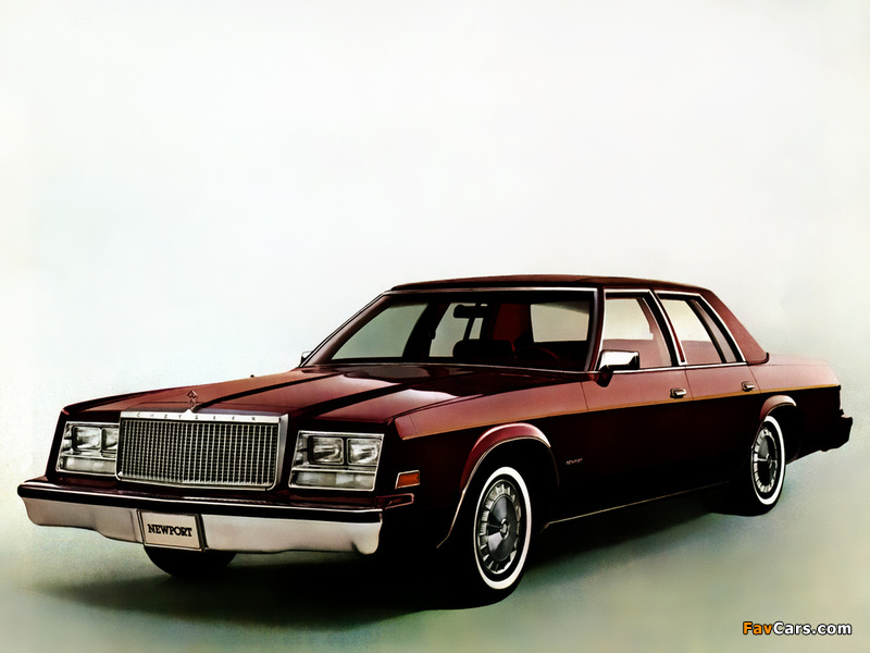 Chrysler Newport Sedan 1981 wallpapers (800 x 600)
