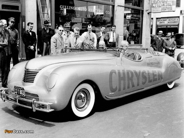 Images of Chrysler Newport Dual Cowl Phaeton LeBaron Pace Car 1941 (640 x 480)