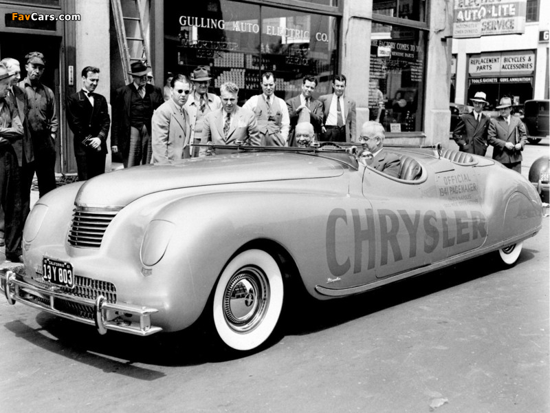 Images of Chrysler Newport Dual Cowl Phaeton LeBaron Pace Car 1941 (800 x 600)