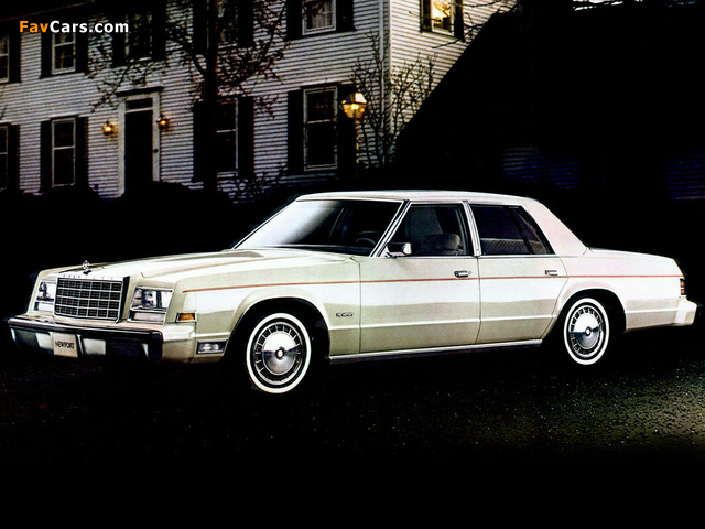 Images of Chrysler Newport Sedan 1980 (640 x 480)