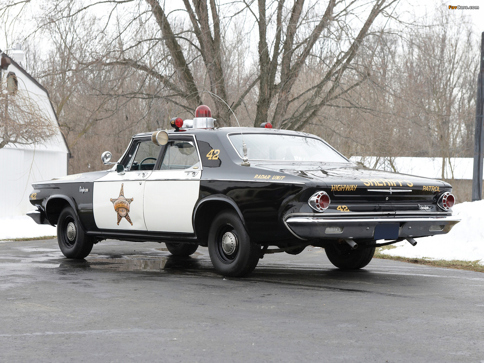 Photos of Chrysler Newport Police Cruiser 1963 (1600 x 1200)