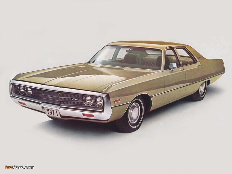 Chrysler Newport Custom 4-door Sedan 1971 wallpapers (800 x 600)