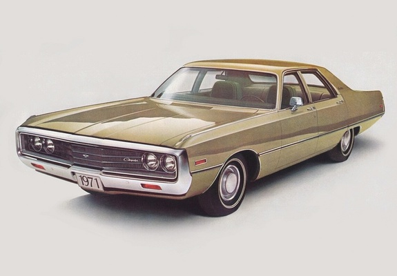 Chrysler Newport Custom 4-door Sedan 1971 wallpapers