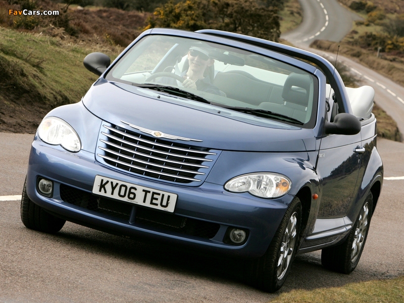 Chrysler PT Cruiser Convertible UK-spec 2006–07 photos (800 x 600)