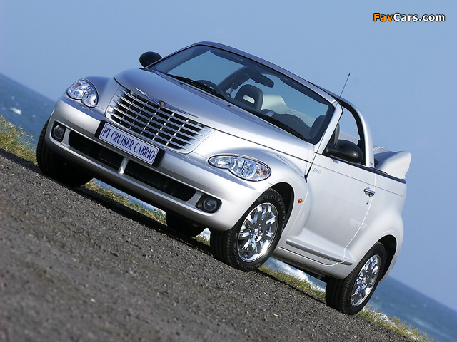 Chrysler PT Cruiser Convertible UK-spec 2006–07 pictures (640 x 480)