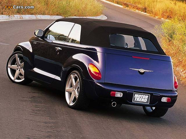 Chrysler PT Cruiser Convertible Concept 2002 images (640 x 480)