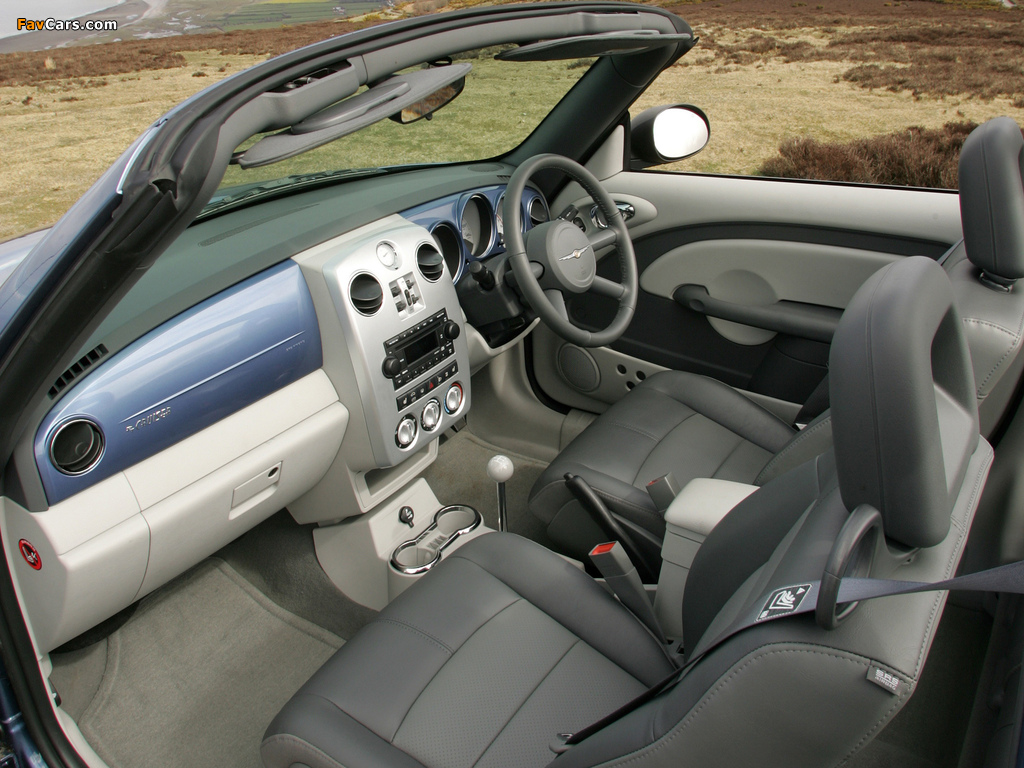 Photos of Chrysler PT Cruiser Convertible UK-spec 2006–07 (1024 x 768)