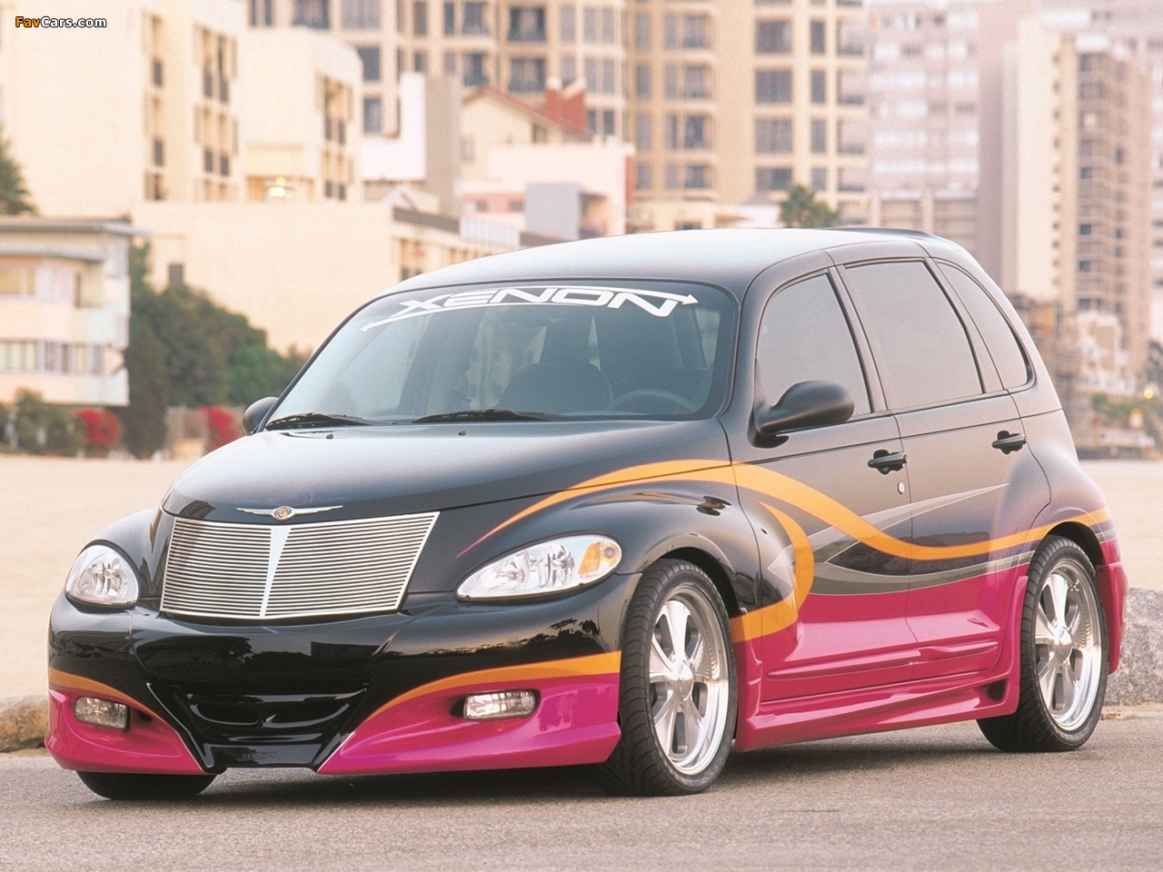 Xenon Chrysler PT Cruiser 2001–06 wallpapers (1280 x 960)