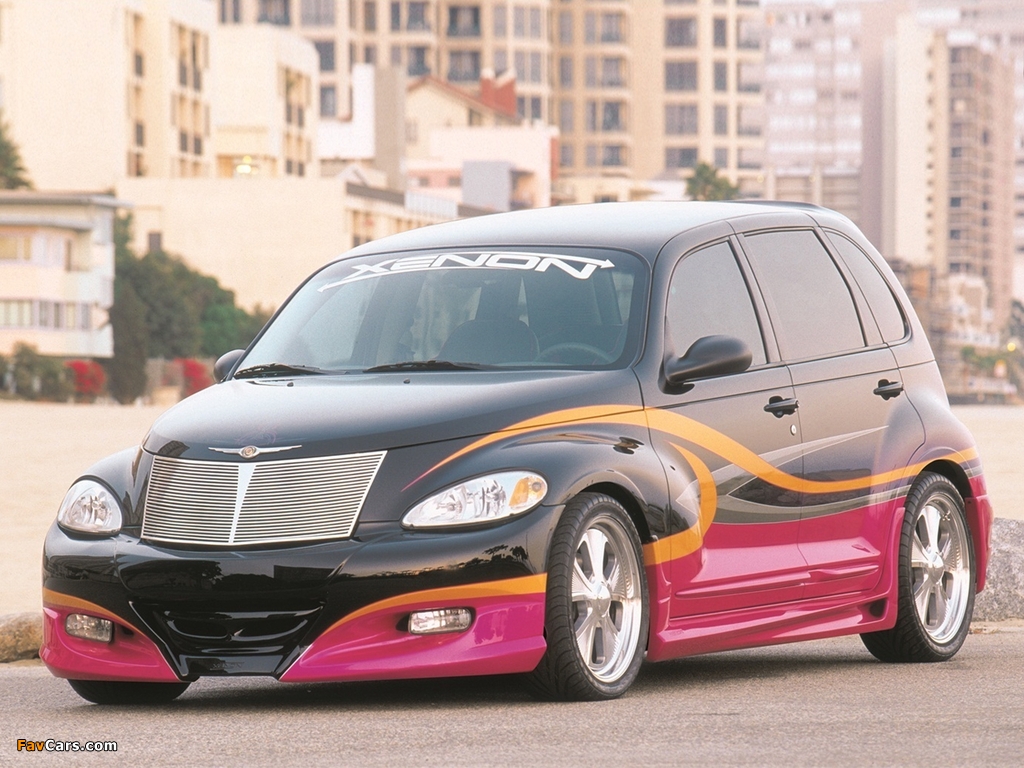 Xenon Chrysler PT Cruiser 2001–06 wallpapers (1024 x 768)