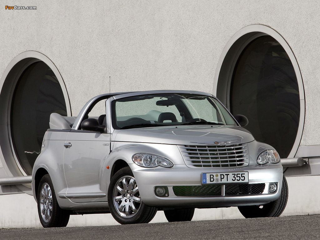 Chrysler PT Cruiser Convertible 2006–07 wallpapers (1024 x 768)